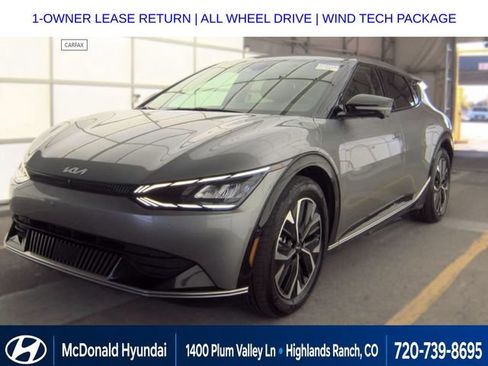 Used 2024 Kia EV6 Wind w/ Wind Technology Package AWD/4WD image 1
