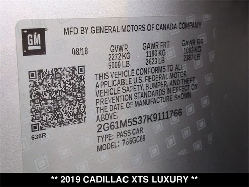 Used 2019 Cadillac XTS Luxury image 31