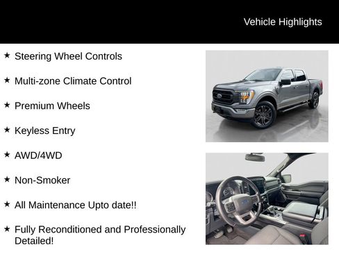 Used 2022 Ford F150 XLT w/ Equipment Group 302A High image 31