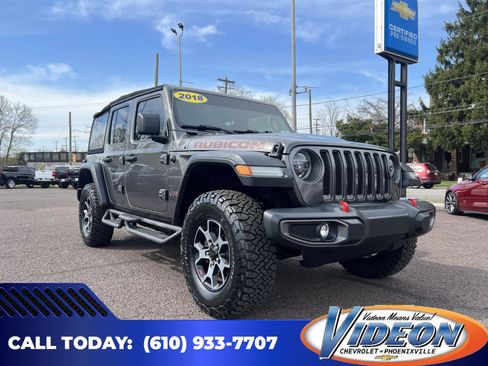 Used 2018 Jeep Wrangler Unlimited Rubicon AWD/4WD image 1