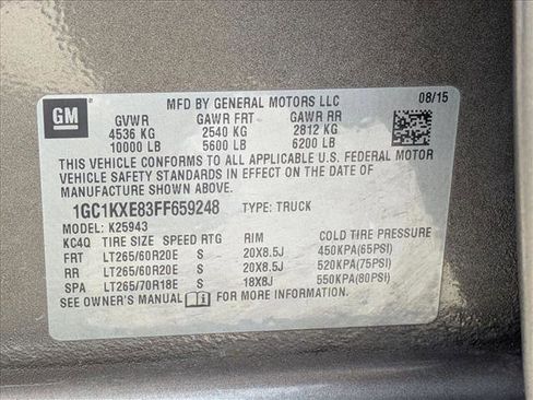 Used 2015 Chevrolet Silverado 2500 High Country w/ Duramax Plus Package image 24