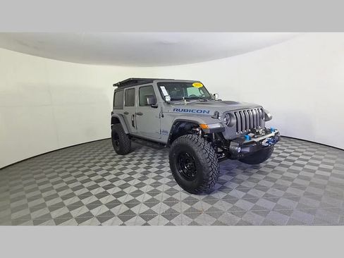 Used 2022 Jeep Wrangler Unlimited Rubicon 4xe w/ Steel Bumper Group AWD/4WD image 34