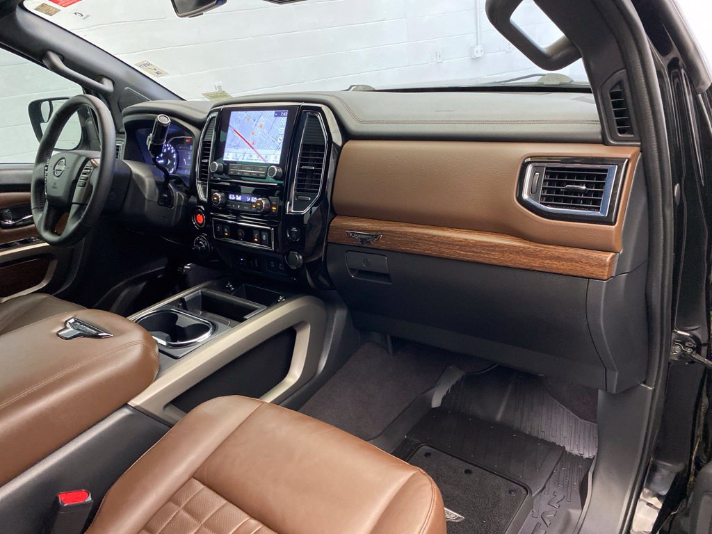 Used 2023 Nissan Titan Platinum Reserve w/ Off Road Protection Package AWD/4WD image 17