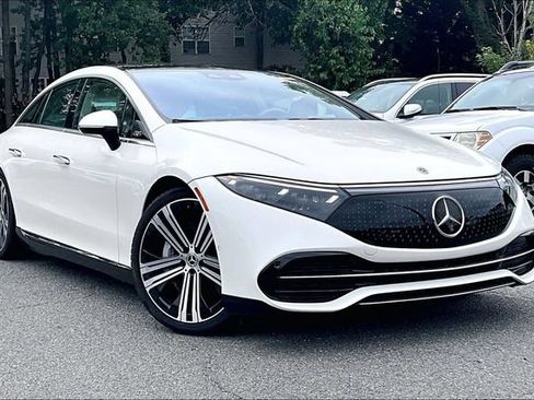 Certified 2023 Mercedes-Benz EQS 450+ 4MATIC Sedan w/ Winter Package image 1