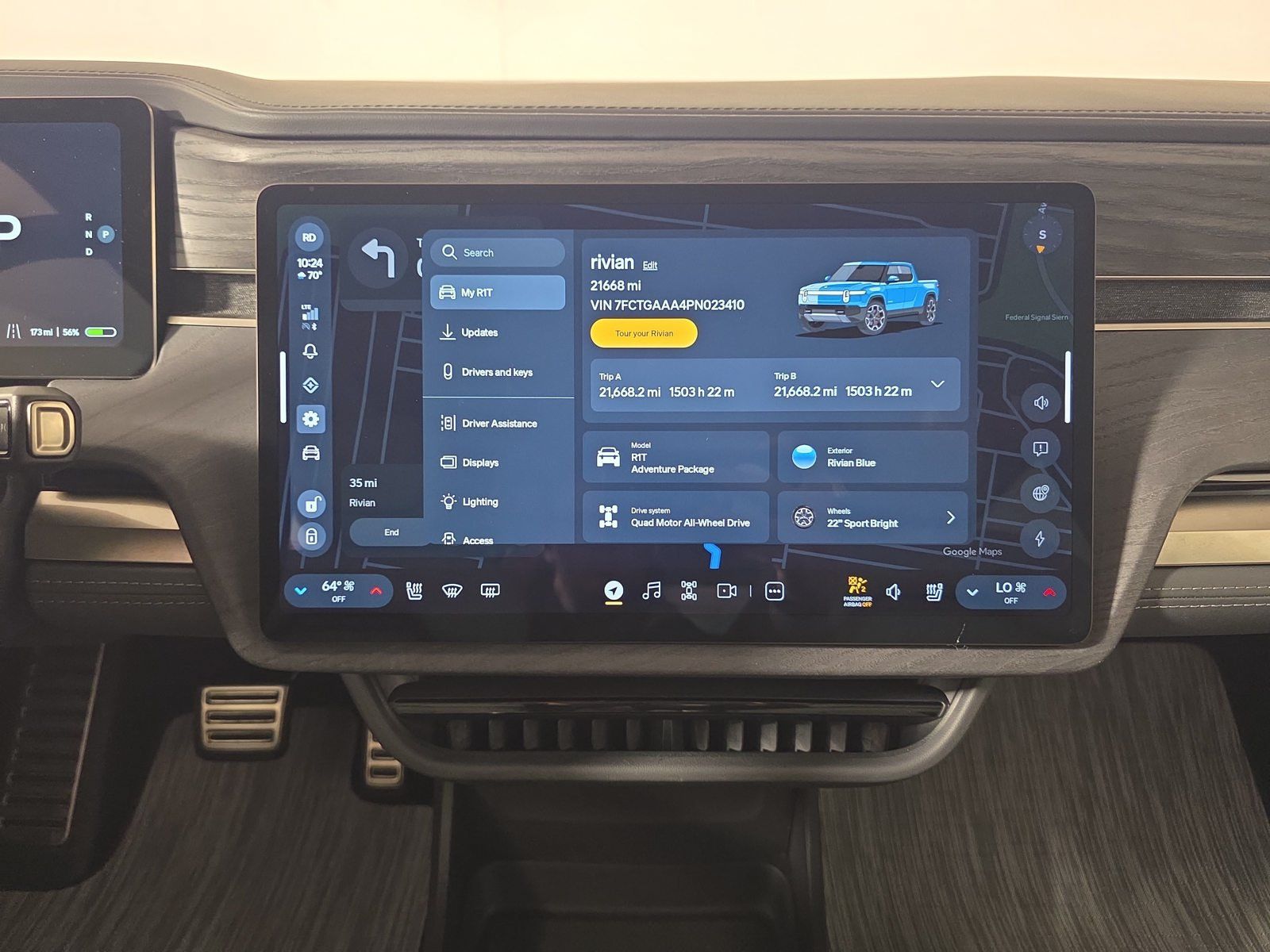 Used 2023 Rivian R1T Adventure Quad AWD/4WD image 27