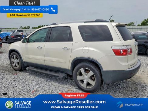 Used 2012 GMC Acadia SLT FWD image 3