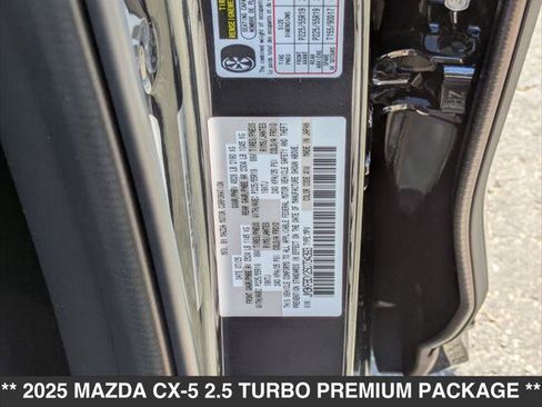 New 2025 MAZDA CX-5 2.5 Turbo w/ Premium Package image 15