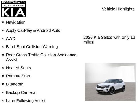 New 2026 Kia Seltos S image 7