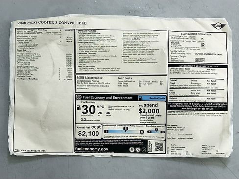 New 2026 MINI Cooper S image 32