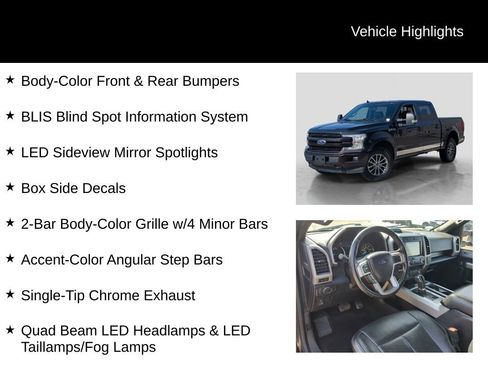 Used 2018 Ford F150 Lariat w/ Equipment Group 502A Luxury image 31