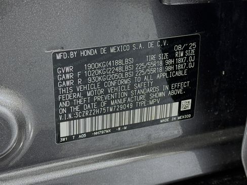 Certified 2026 Honda HR-V EX-L image 31