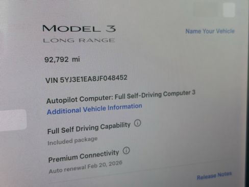 Used 2018 Tesla Model 3 Long Range image 10