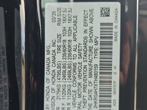 New 2026 Honda CR-V EX-L image 27