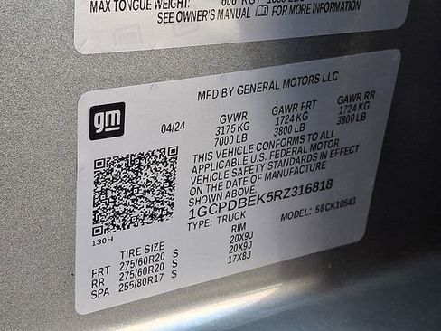 Used 2024 Chevrolet Silverado 1500 Custom w/ Rally Edition image 27