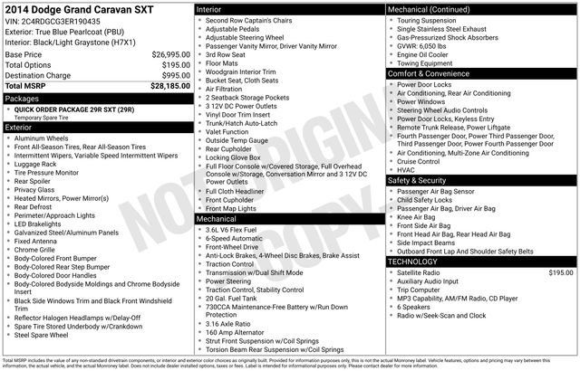 Used 2014 Dodge Grand Caravan SXT FWD image 2