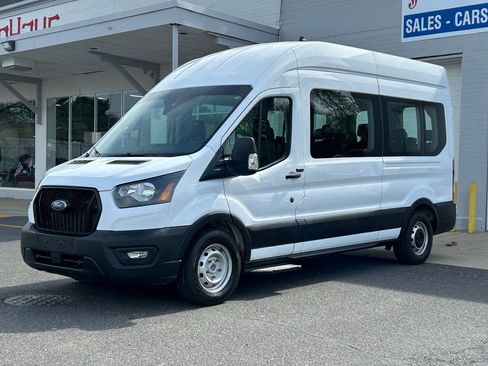 Used 2021 Ford Transit 350 148 High Roof Wagon RWD image 3