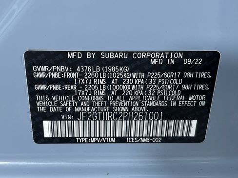 Used 2023 Subaru Crosstrek 2.5i Sport AWD/4WD image 12