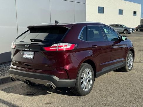 Used 2021 Ford Edge Titanium w/ Class II Trailer Tow Package AWD/4WD image 35