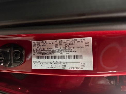 Used 2022 Ford F150 XLT w/ Equipment Group 302A High image 37