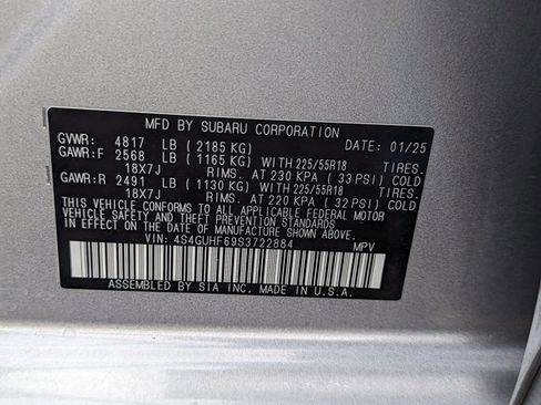 Certified 2025 Subaru Crosstrek 2.5i Sport w/ Popular Package #3A image 25