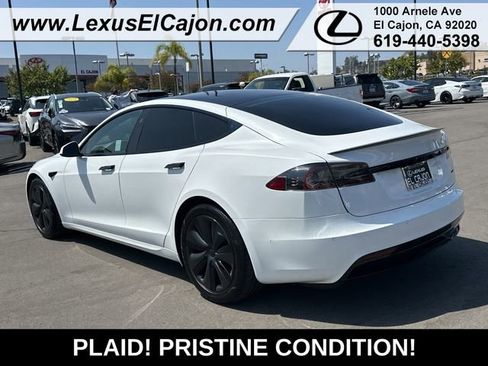 Used 2021 Tesla Model S Plaid AWD/4WD image 4