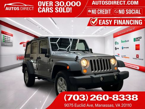 Used 2016 Jeep Wrangler Unlimited Sport w/ Quick Order Package 24S AWD/4WD image 1