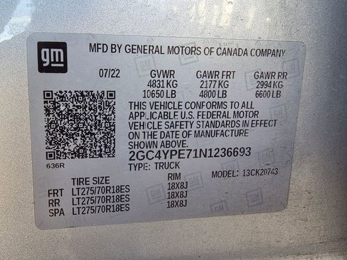 Used 2022 Chevrolet Silverado 2500 LTZ w/ Z71 Off-Road Package image 32