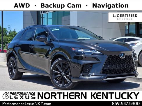 Certified 2025 Lexus RX 500h F Sport AWD/4WD image 1