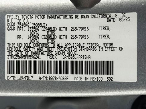 Used 2023 Toyota Tacoma TRD Off-Road image 18