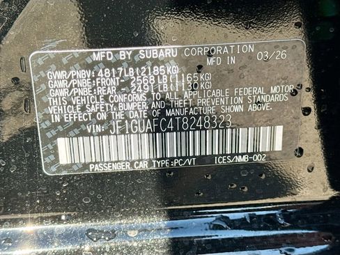 New 2026 Subaru Impreza 2.0i Sport AWD/4WD image 40