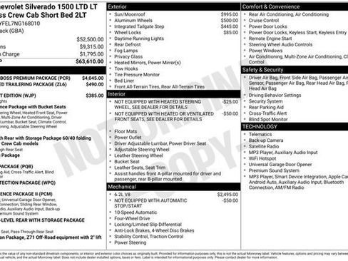 Used 2022 Chevrolet Silverado 1500 LT Trail Boss w/ LT Trail Boss Premium Package AWD/4WD image 19