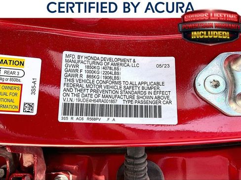 Certified 2024 Acura Integra A-Spec FWD image 41