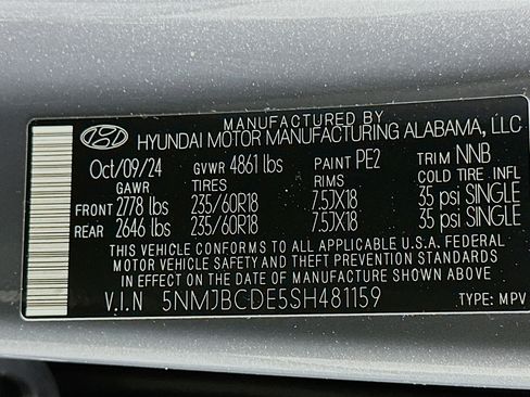 Used 2025 Hyundai Tucson SEL AWD/4WD image 12