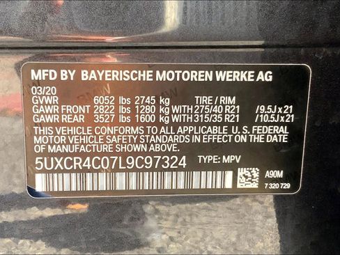 Used 2020 BMW X5 sDrive40i w/ Executive Package image 32