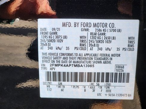 Used 2021 Ford Edge ST w/ Equipment Group 401A image 26