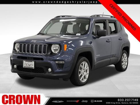 Certified 2022 Jeep Renegade Latitude AWD/4WD image 3