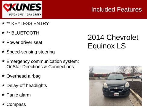 Used 2014 Chevrolet Equinox LS image 2