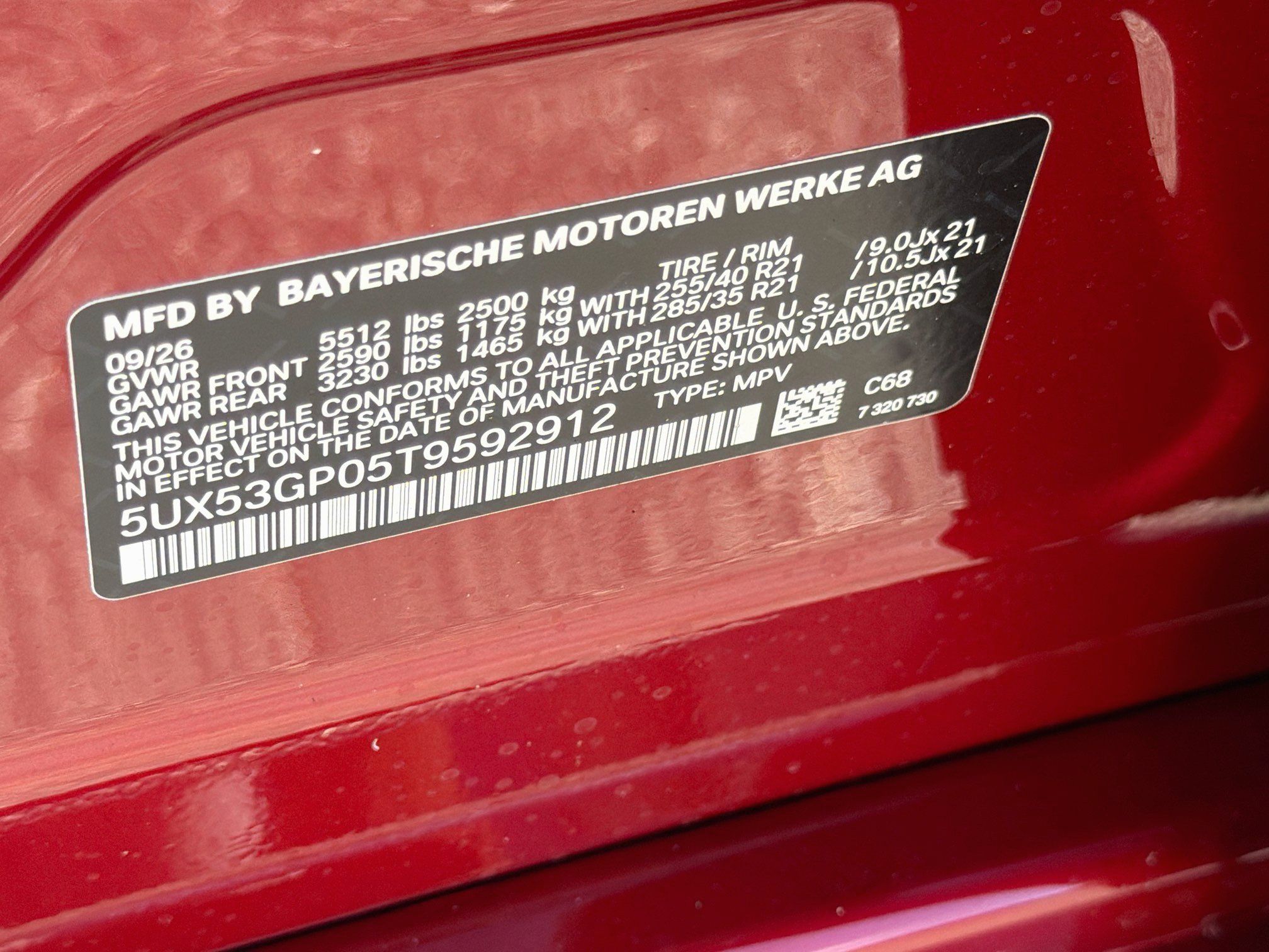 New 2026 BMW X3 xDrive30i w/ M Sport Package AWD/4WD image 42