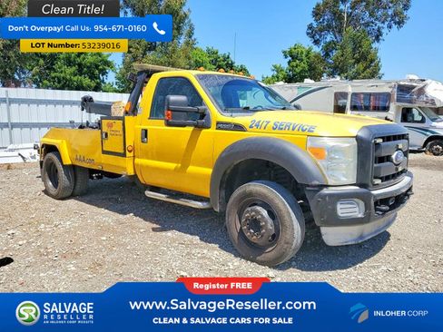 Used 2012 Ford F550 2WD Regular Cab Super Duty w/ Payload Upgrade Pkg image 5