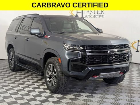 Certified 2021 Chevrolet Tahoe Z71 w/ Rear Media and Nav Package AWD/4WD image 2