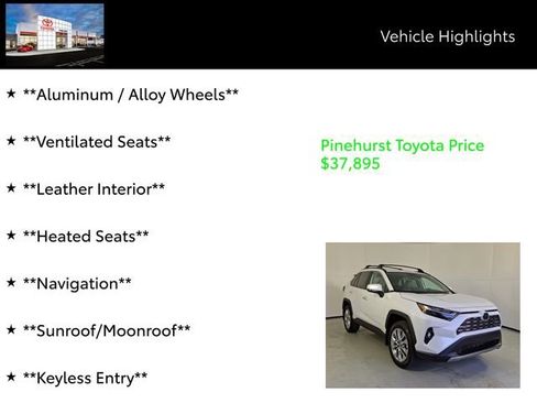 Certified 2025 Toyota RAV4 Limited w/ Weather Package image 13