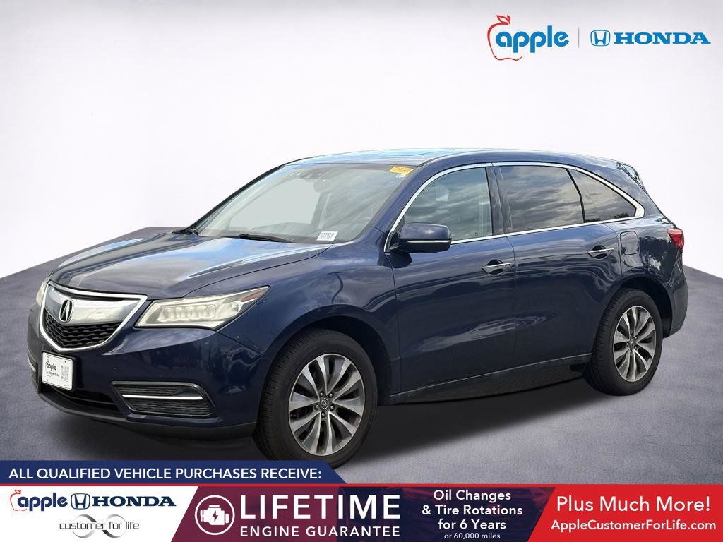 Used 2015 Acura MDX w/ Technology Package AWD/4WD image 3
