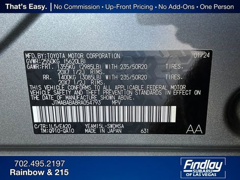 Used 2024 Subaru Solterra Limited image 33