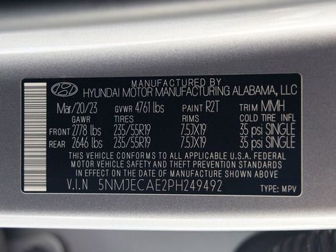 Used 2023 Hyundai Tucson Limited AWD/4WD image 34