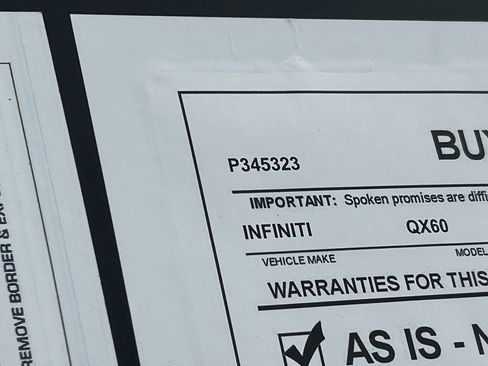 Certified 2023 INFINITI QX60 Sensory w/ Cargo Package image 40