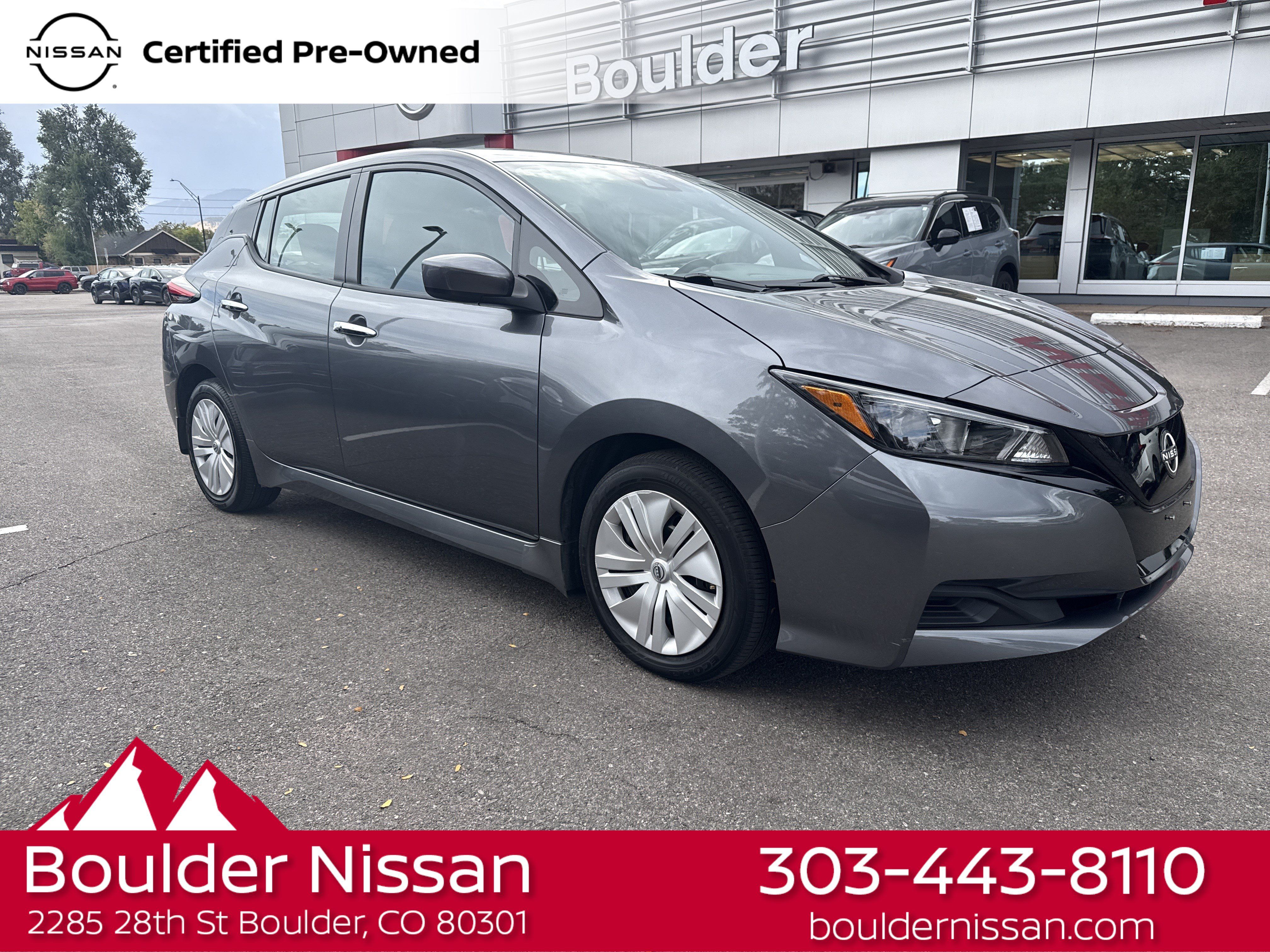 Certified 2025 Nissan Leaf S FWD image 1