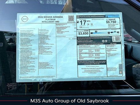 New 2026 Nissan Armada Platinum image 14