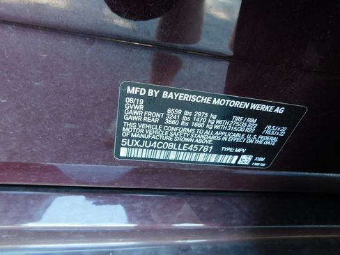Used 2020 BMW X5 M50i w/ Executive Package AWD/4WD image 9
