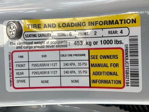 New 2026 Ford Explorer Tremor w/ Tremor Ultimate Package image 70