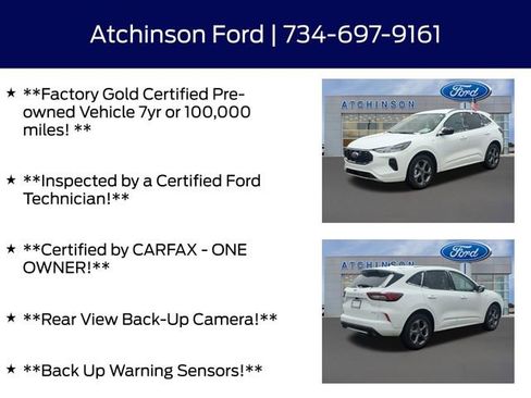 Certified 2023 Ford Escape ST-Line w/ Tech Pack #1 image 4